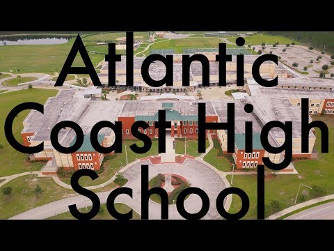 Flying Over Atlantic Coast 