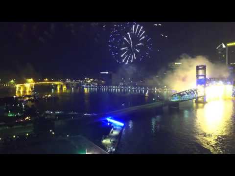 2015 Jacksonville, Florida Light Boat Parade and Fireworks